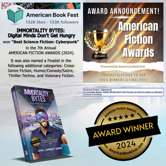American Fiction Awards 2024 — Best Science Fiction: Cyberpunk winner